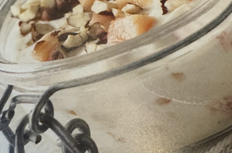 Frühstücksquark mit Papaya