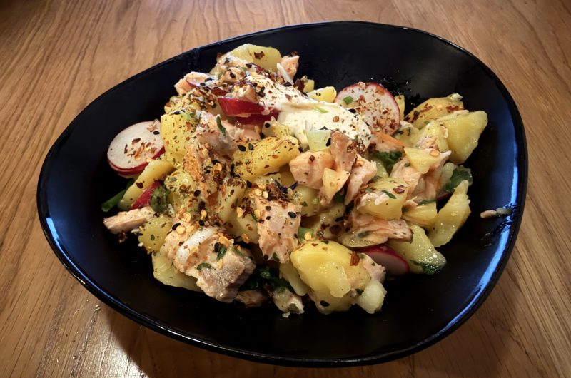 Kartoffel Lachs Salat
